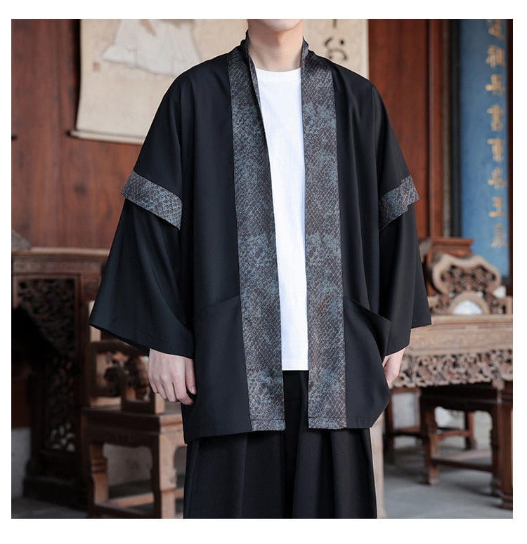 メンズのチャイナローブ