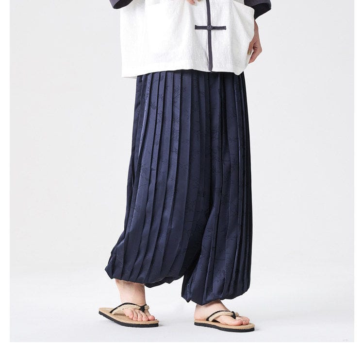 メンズの漢服パンツ