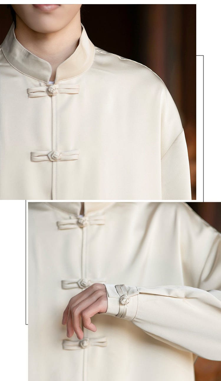 メンズのチャイナシャツ