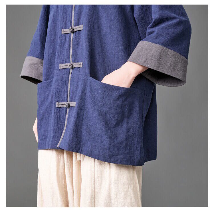 男性用のチャイナシャツ